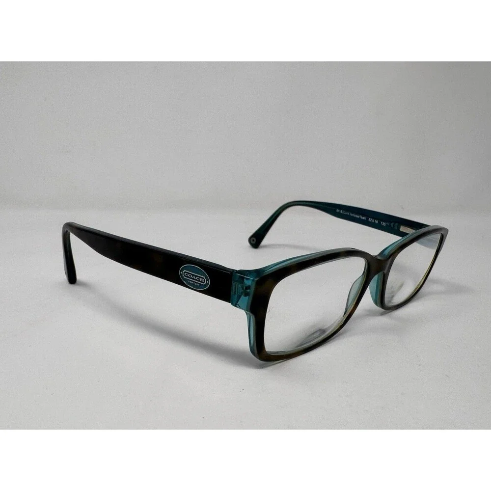 Coach HC6040 Brooklynn Eyeglass Frames Only 52-16-135 Teal 5116